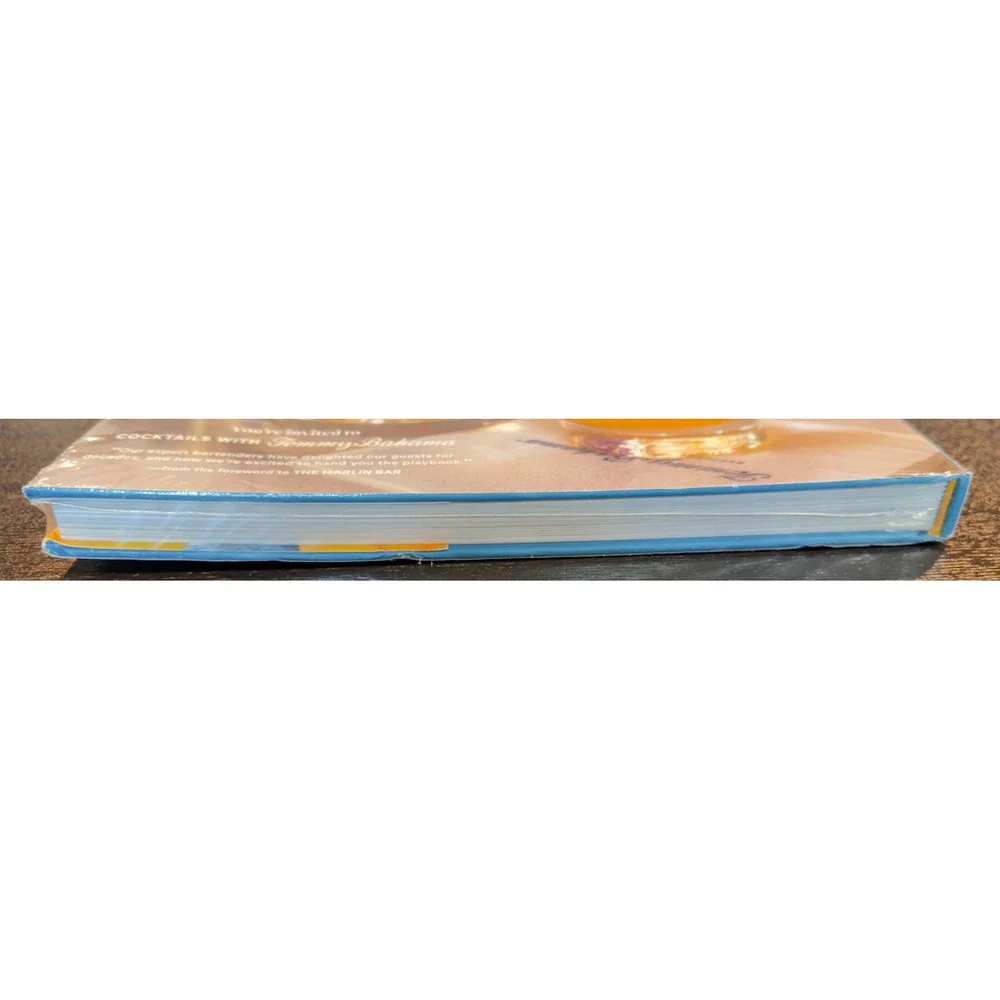 NEW The Marlin Bar Cocktails w/ Tommy Bahama Hardcover Book Kara Newman  Sealed